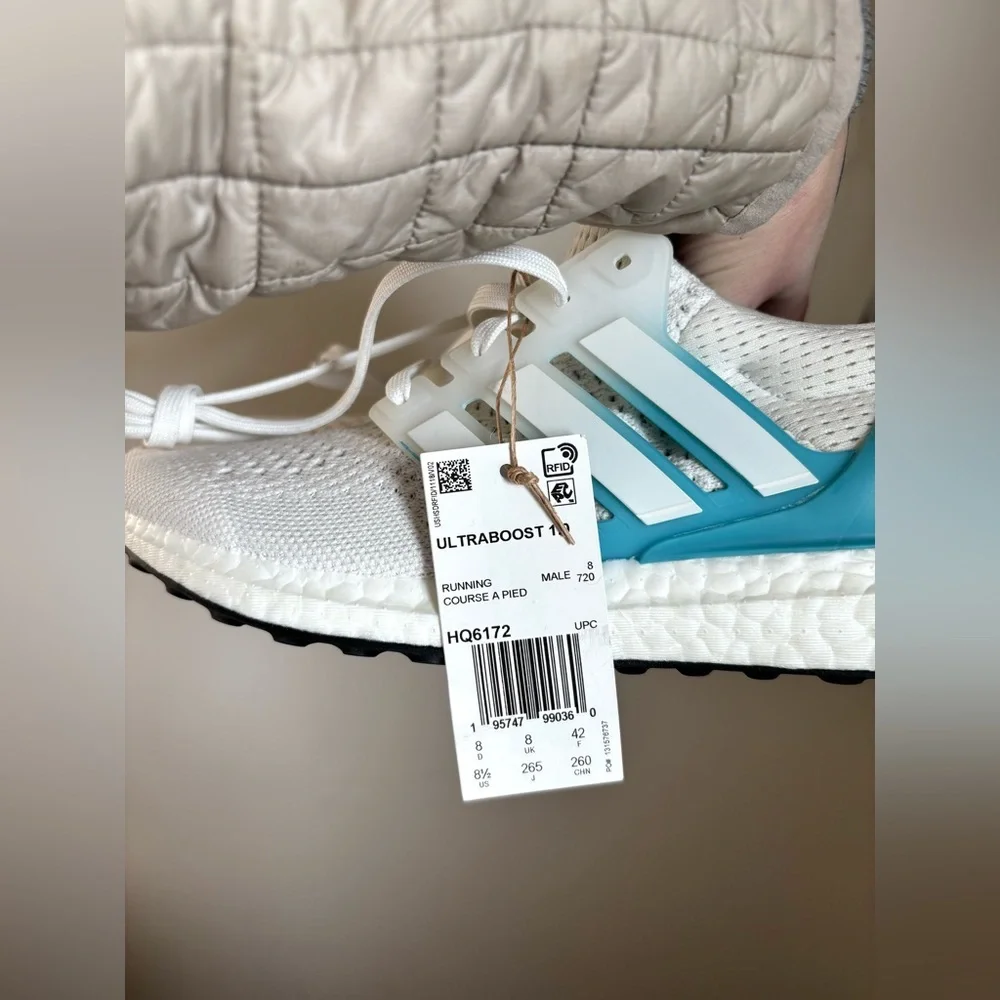 Adidas ultra boost 1.0 white & blue